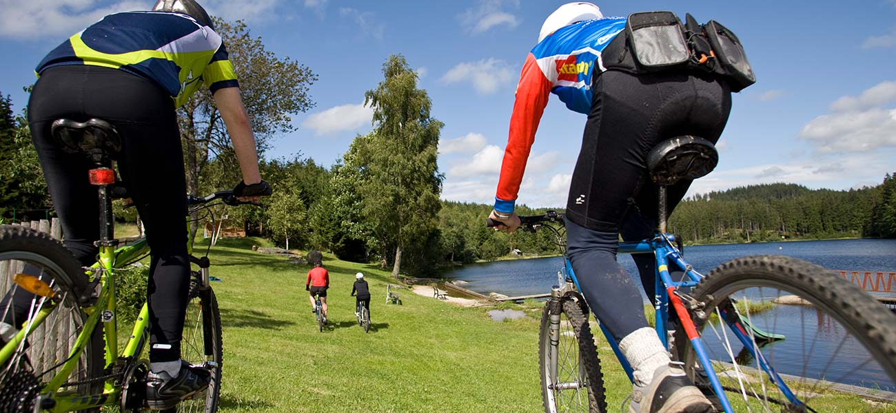 Radfahren Schlesingerteich